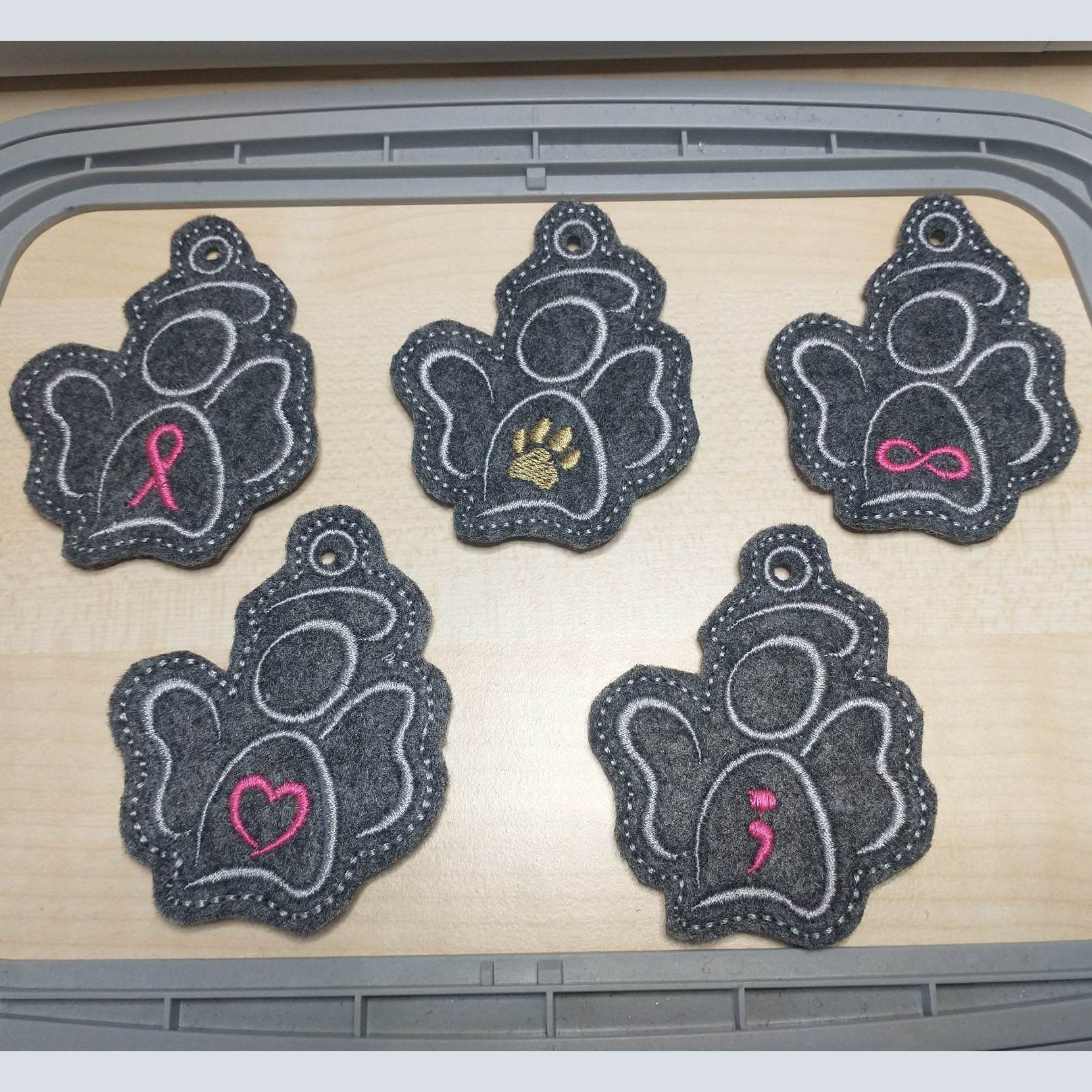 10x Stickdatei Schutzengel Achtsamkeit - Sewando