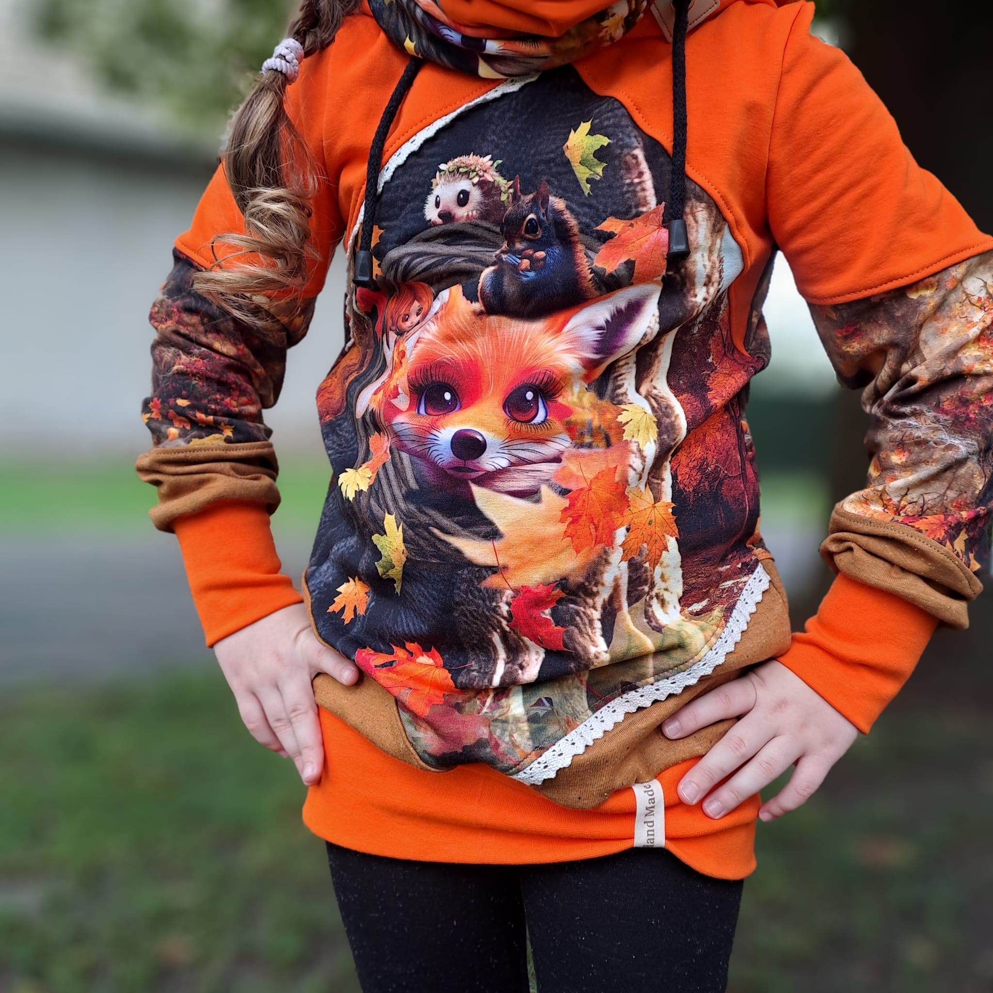 Schnittmuster *Big Grid Hoodie* UNISEX Gr. 62-176 - Sewando