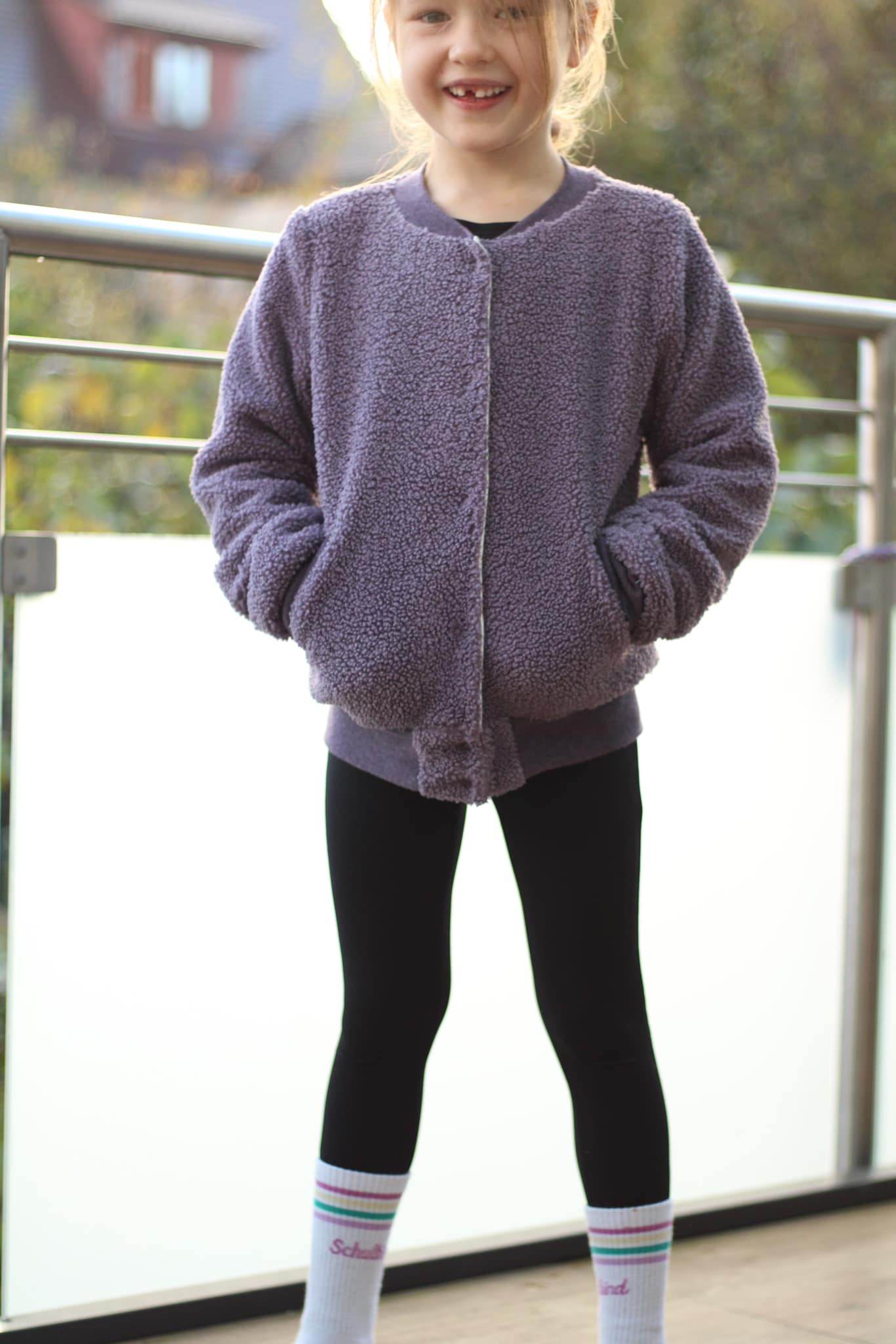 Schnittmuster Morgentau – College-Jacke Größen 86-152 - Sewando