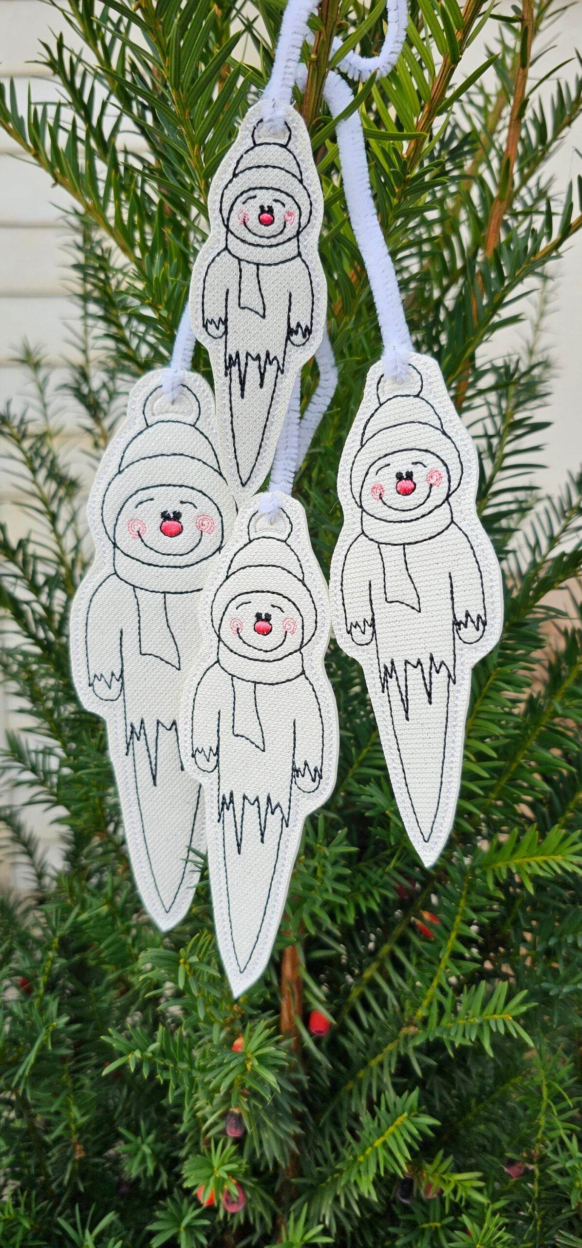 Stickdatei - Niedliche Eiszapfen - Sewando