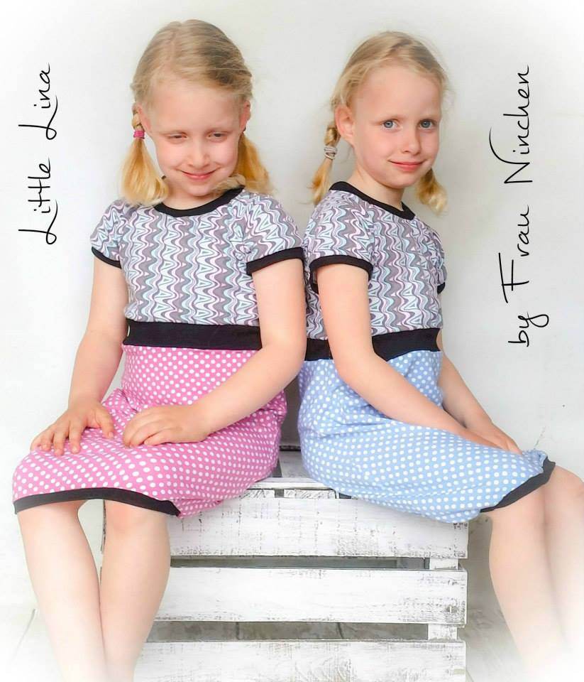 Schnittmuster Little Lina Kleid Kinder Gr. 86-152 - Sewando