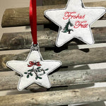 Stickdatei - Christbaumschmuck STERNE Single Line - Sewando