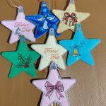 Stickdatei - Christbaumschmuck STERNE Single Line - Sewando