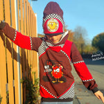 Schnittmuster *Big Grid Hoodie* UNISEX Gr. 62-176 - Sewando