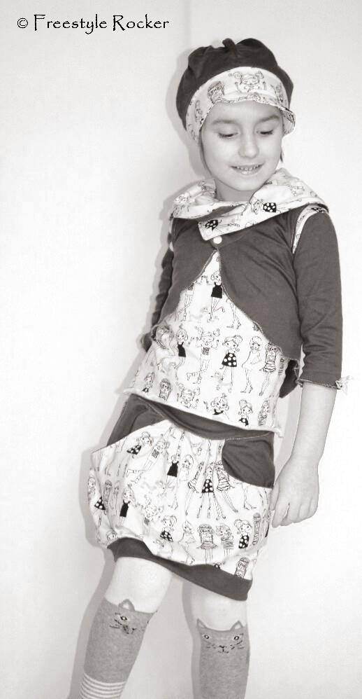 Schnittmuster Little Miss Cozy Gr. 86-140 - Sewando