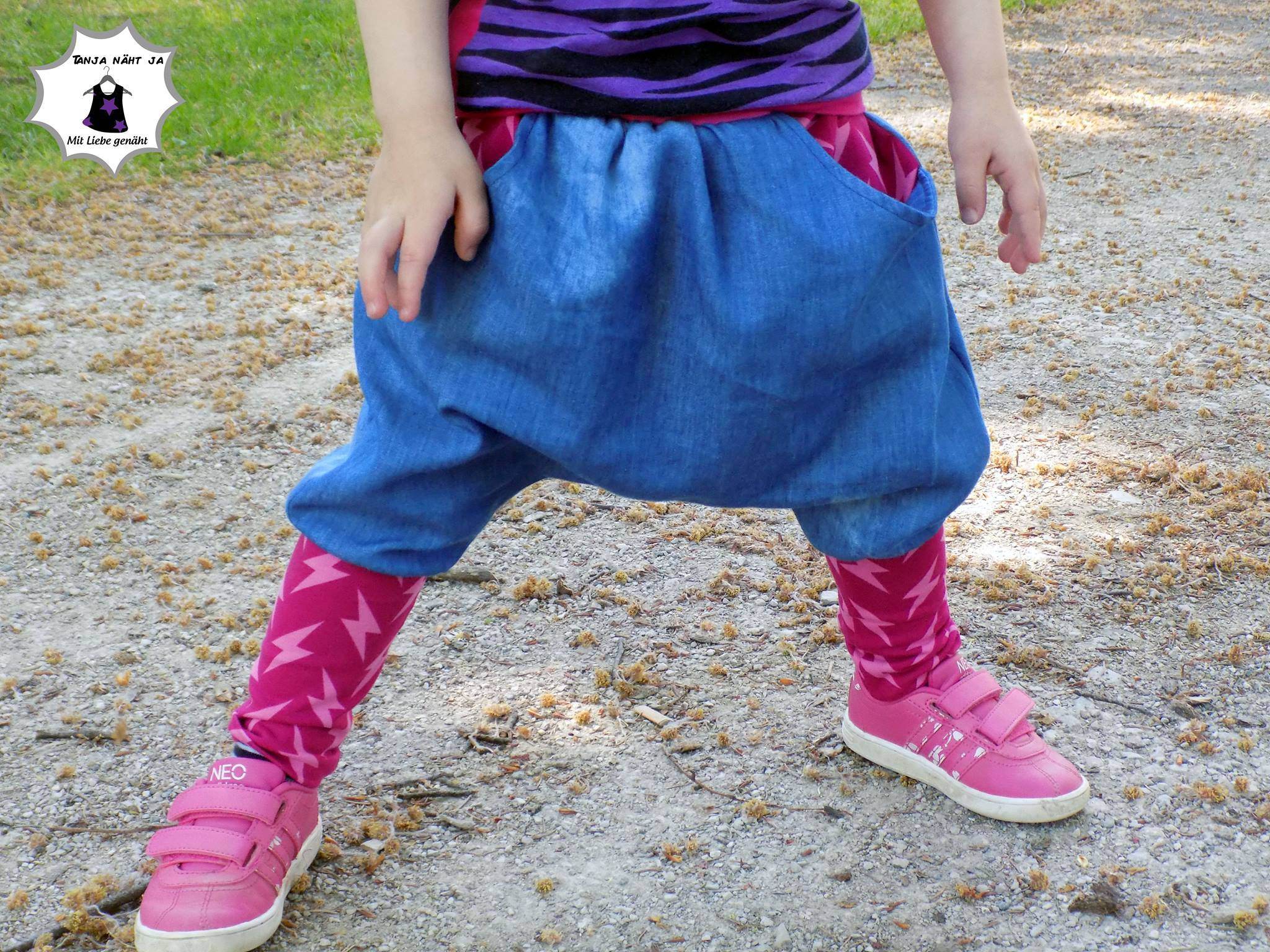 Schnittmuster Cozy ROCKn Büx Hose Kinder Gr. 86-140 - Sewando