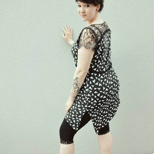 Schnittmuster Simple Thing Longshirt, Kleid Damen Gr. 32-50 - Sewando