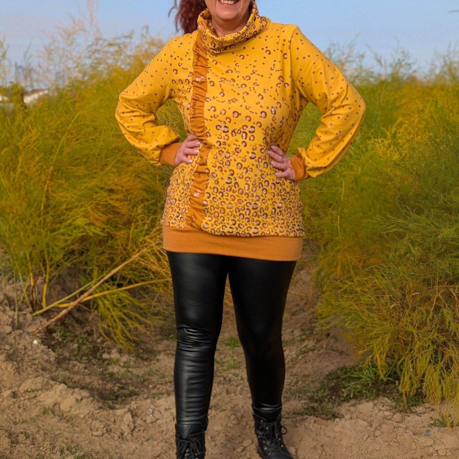 Schnittmuster Hoody/Hoodykleid Câlin Gr. 32-50 - Sewando