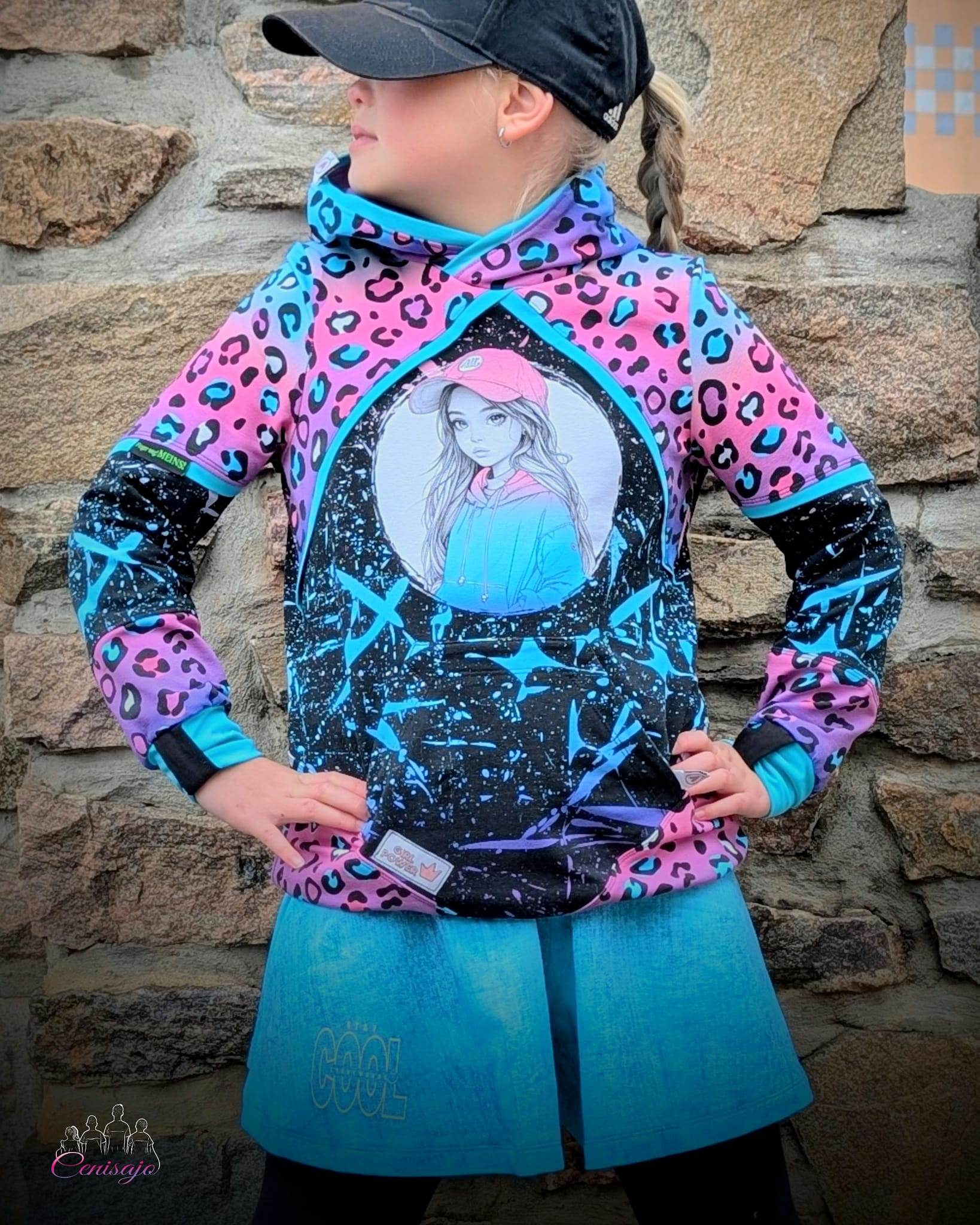Schnittmuster *Big Grid Hoodie* UNISEX Gr. 62-176 - Sewando