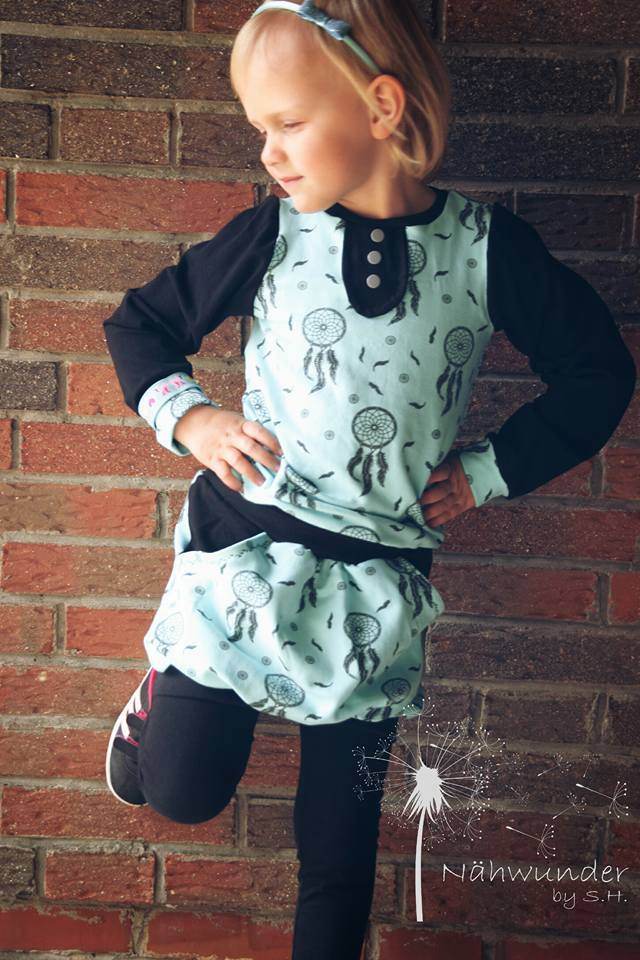 Schnittmuster Little Miss Cozy Gr. 86-140 - Sewando