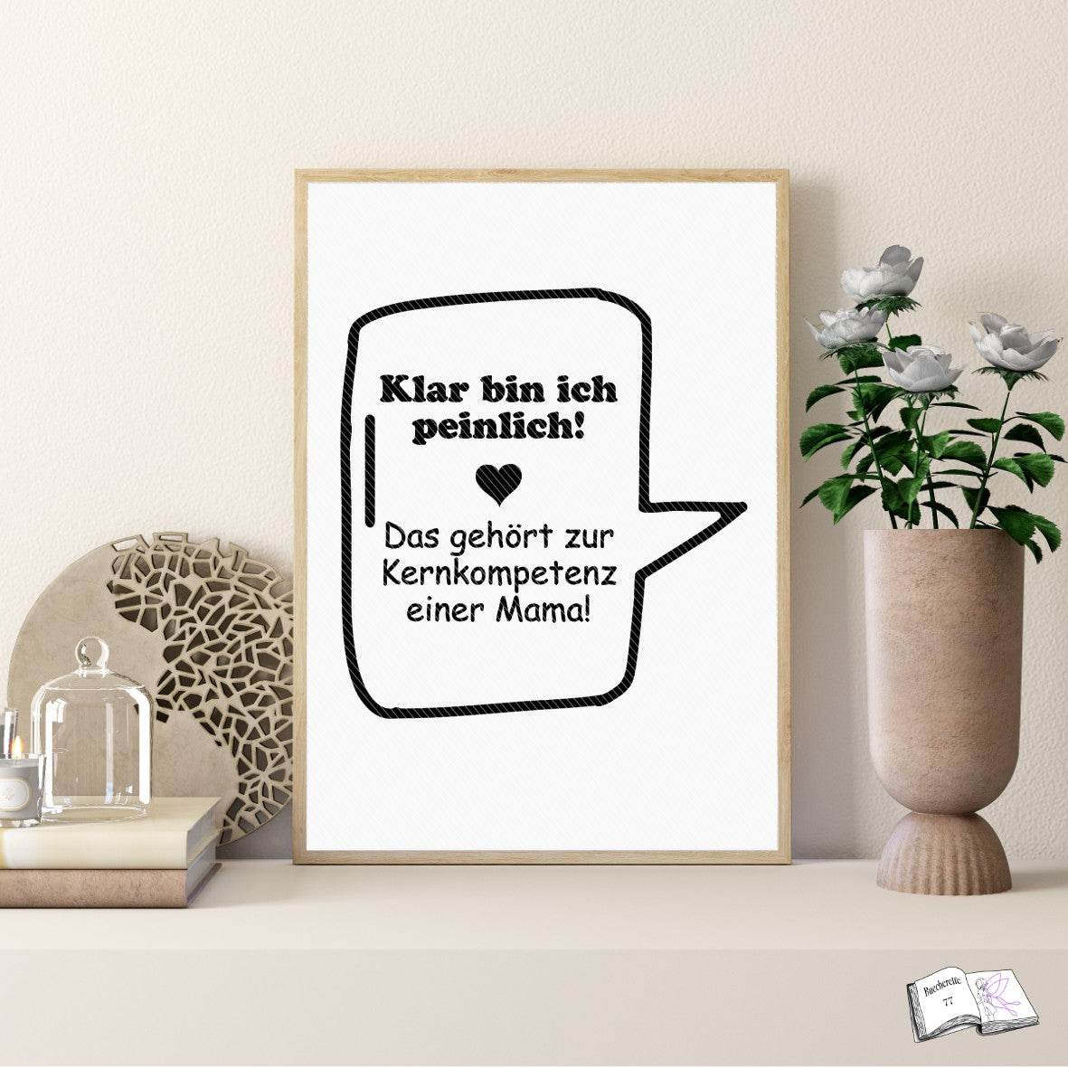Plotterdatei Klar bin ich peinlich Plotten, Sublimation, Drucken, Digistamp, - Sewando