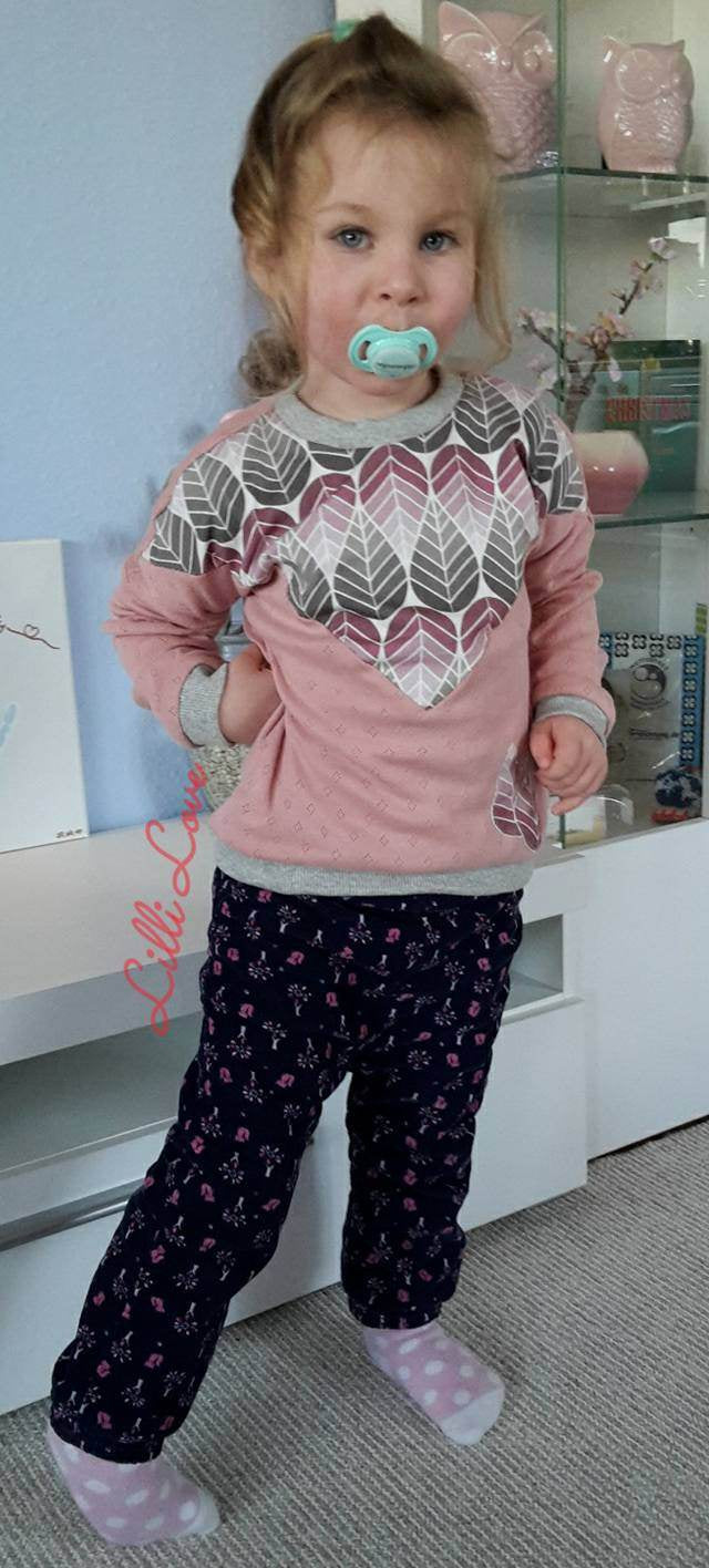 Schnittmuster MiniMerry Pullover Gr.92 - 158 - Sewando
