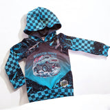 Schnittmuster *Big Grid Hoodie* UNISEX Gr. 62-176 - Sewando