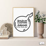Digistamp Wenn Du mal Probleme Plotten, Sublimation, Drucken, - Sewando