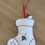 Stickdatei - Nikolaussocken / Geldgeschenk - Sewando