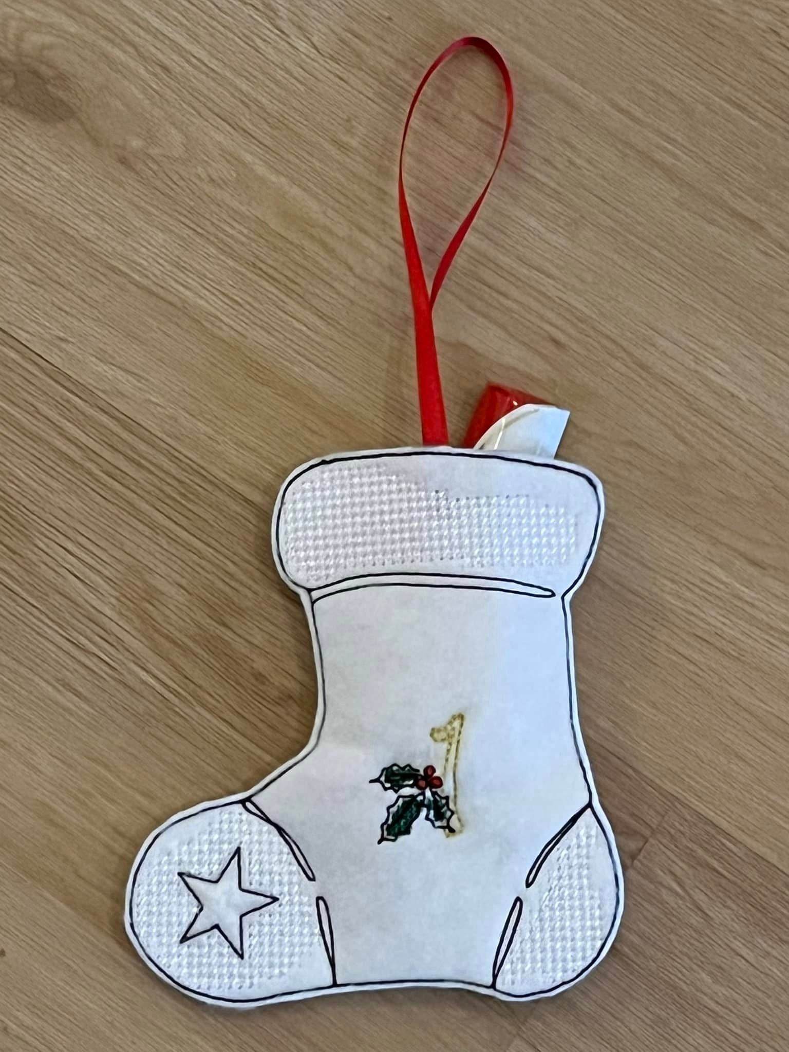 Stickdatei - Nikolaussocken / Geldgeschenk - Sewando