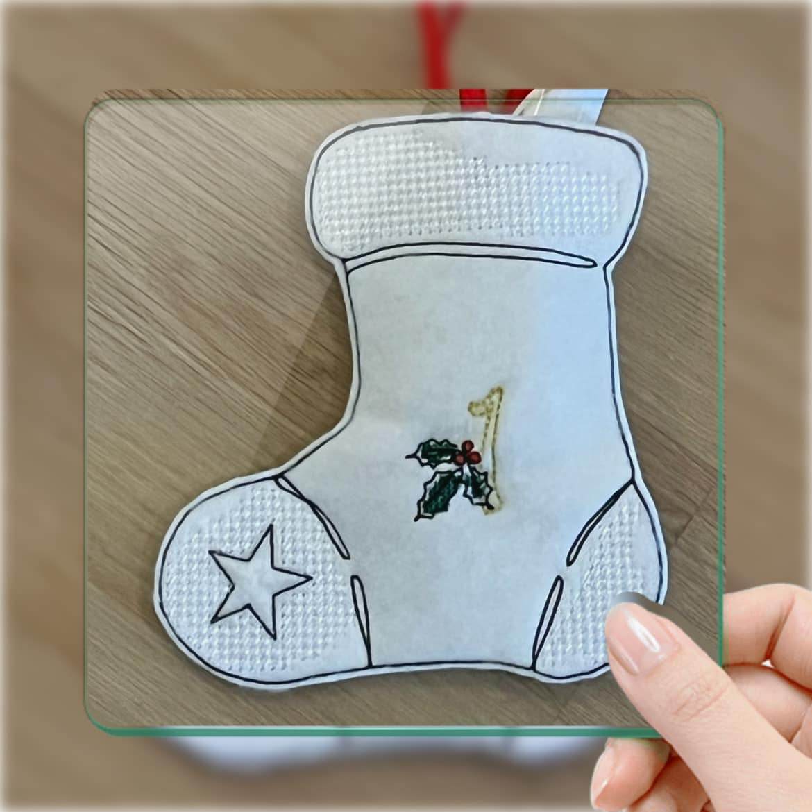 Stickdatei - Nikolaussocken / Geldgeschenk - Sewando