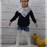 Schnittmuster MiniMerry Pullover Gr.92 - 158 - Sewando