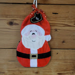 Stickdatei *ITH Weihnachtsmann Adventskalender Säckchen* 15x24 18x30 - Sewando