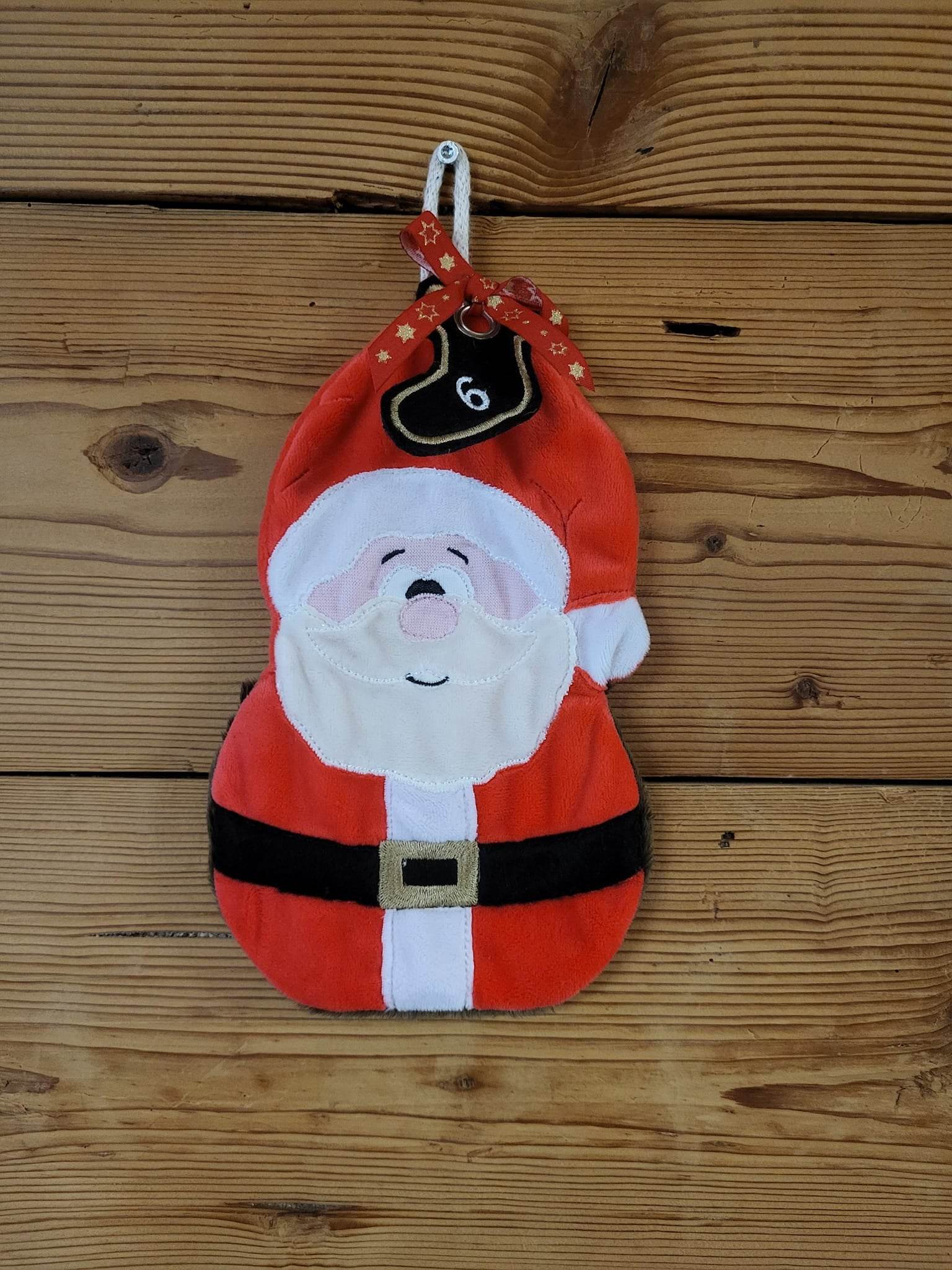 Stickdatei *ITH Weihnachtsmann Adventskalender Säckchen* 15x24 18x30 - Sewando