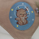 Stickdatei Weltraum-Hamster – niedliches Astronauten-Motiv für Kinderprojekte - Sewando