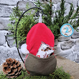 Stickdatei *ITH Weihnachtsmann Adventskalender Säckchen* 15x24 18x30 - Sewando