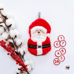 Stickdatei *ITH Weihnachtsmann Adventskalender Säckchen* 15x24 18x30 - Sewando