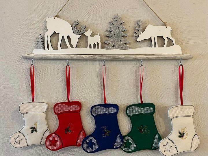 Stickdatei - Nikolaussocken / Geldgeschenk - Sewando