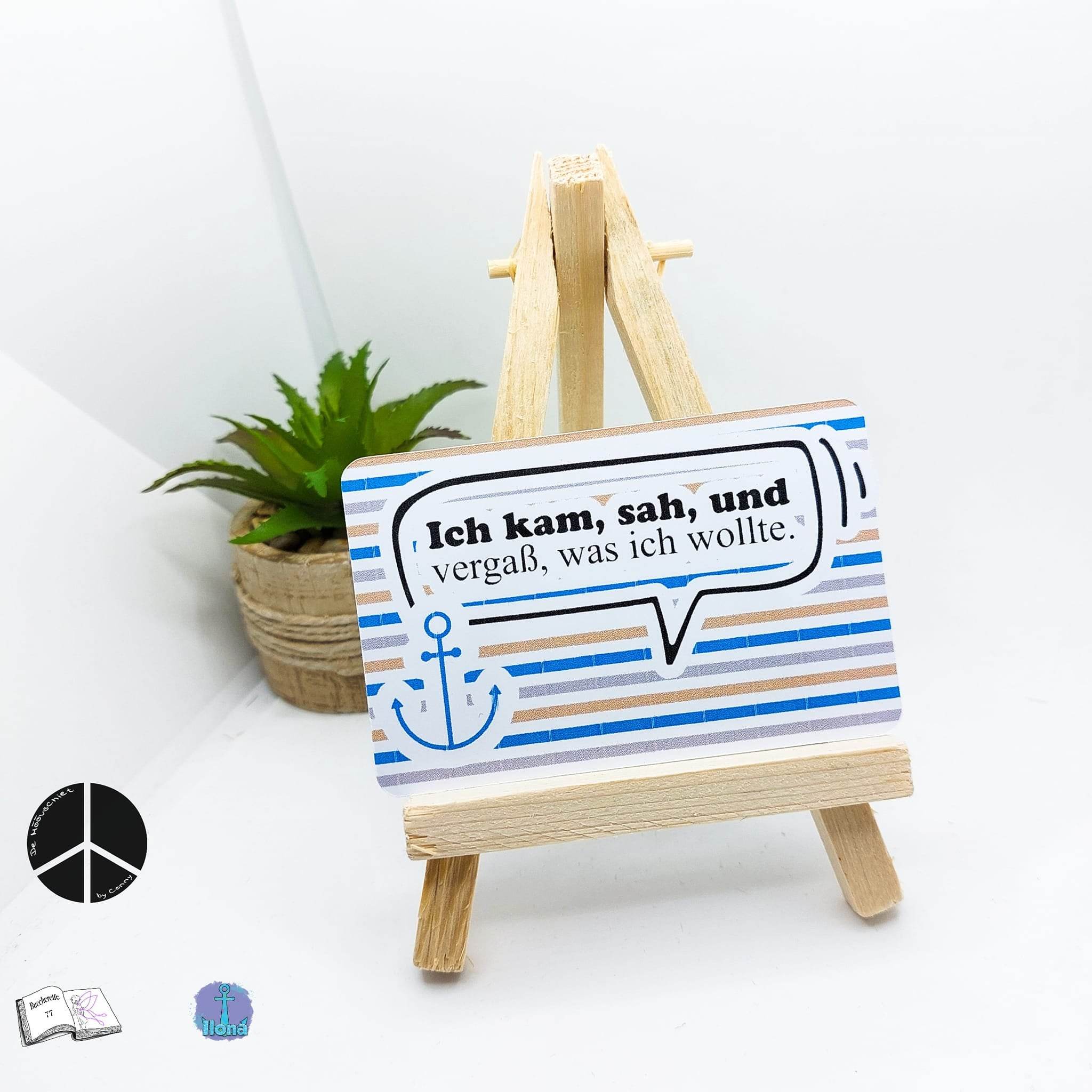 Digistamp Ich kam, sah und ... Plotterdatei, Sublimation, Drucken, ! - Sewando