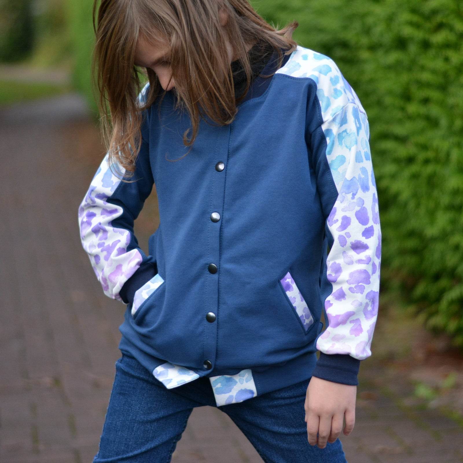 Schnittmuster College knirps -Kinderjacke Gr. 110-170 - Sewando