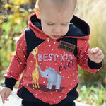 Schnittmuster *Big Grid Hoodie* UNISEX Gr. 62-176 - Sewando