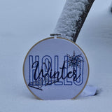 Stickdatei - HALLO Winter - Sewando