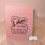 Digistamp Das Leben ist schön Plotten, Sublimation, Drucken ! - Sewando