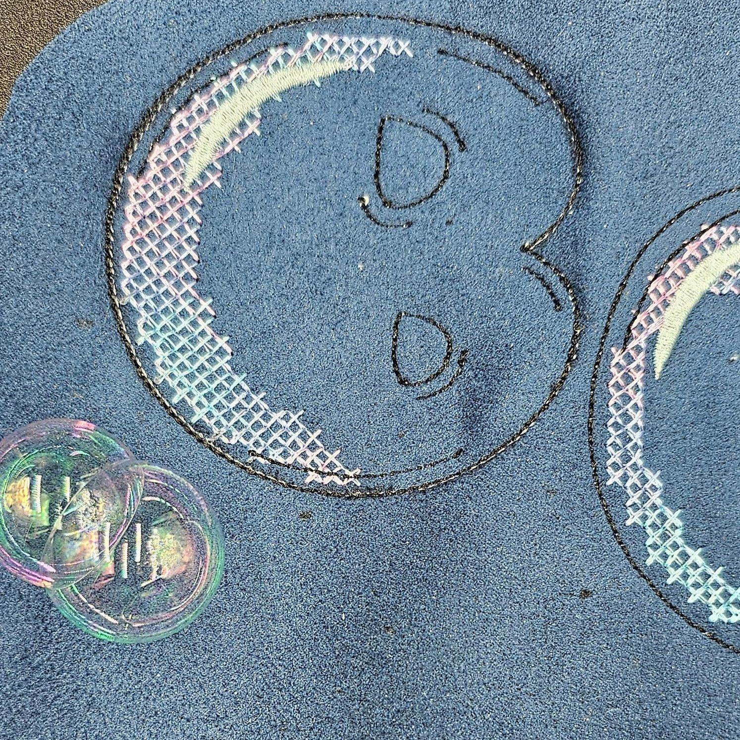 Stickdatei - BUBBLE Alphabet A-Z - Sewando
