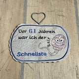Stickdatei - Spermium (in 3 Versionen) personalisierbar - Sewando