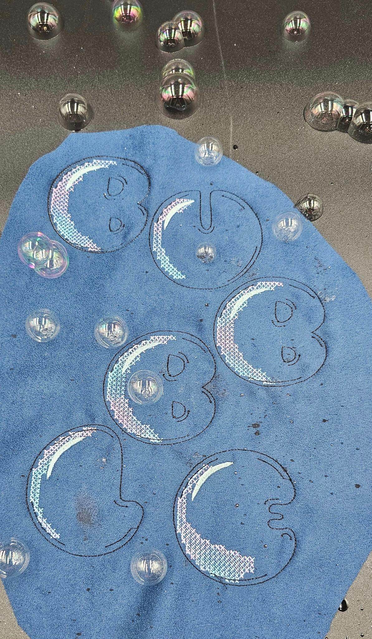 Stickdatei - BUBBLE Alphabet A-Z - Sewando