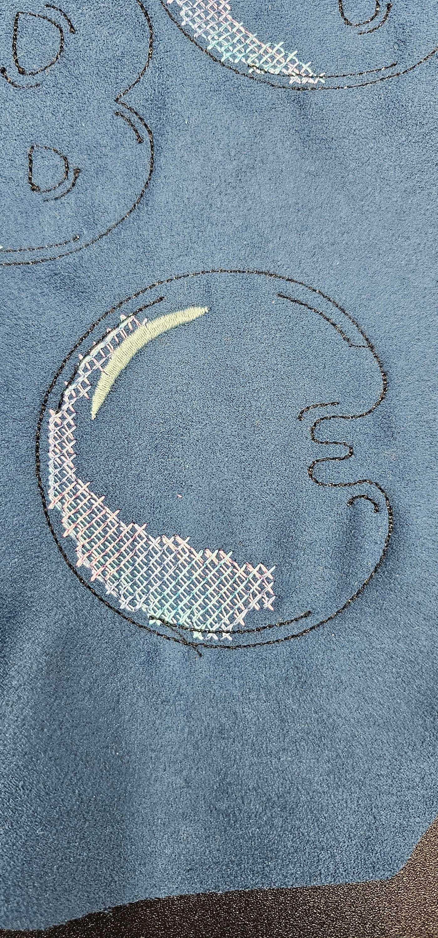Stickdatei - BUBBLE Alphabet A-Z - Sewando