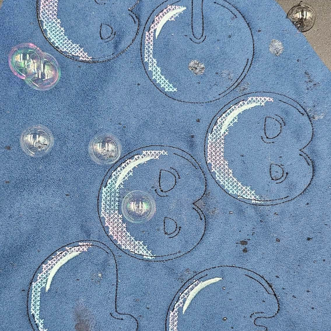 Stickdatei - BUBBLE Alphabet A-Z - Sewando