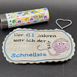Stickdatei - Spermium (in 3 Versionen) personalisierbar - Sewando