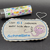 Stickdatei - Spermium (in 3 Versionen) personalisierbar - Sewando