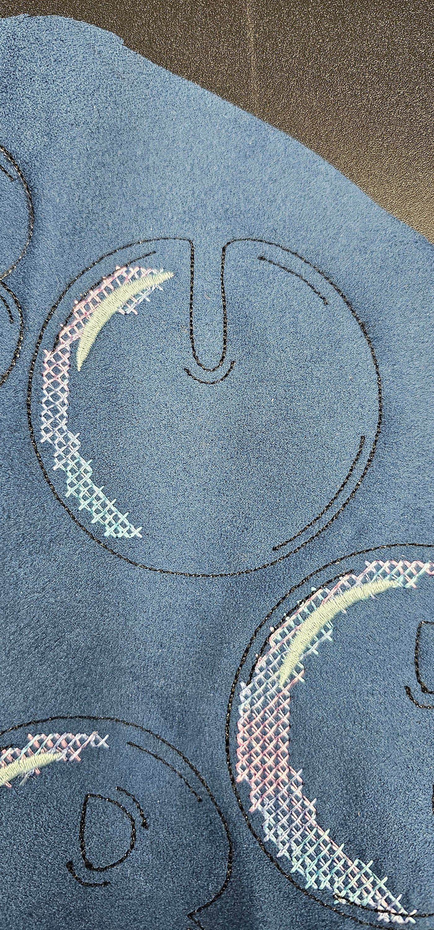 Stickdatei - BUBBLE Alphabet A-Z - Sewando