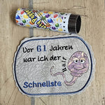Stickdatei - Spermium (in 3 Versionen) personalisierbar - Sewando