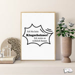 Plotterdatei Ich bin kein Klugscheisser Plotten, Sublimation, Drucken, Digistamp, - Sewando