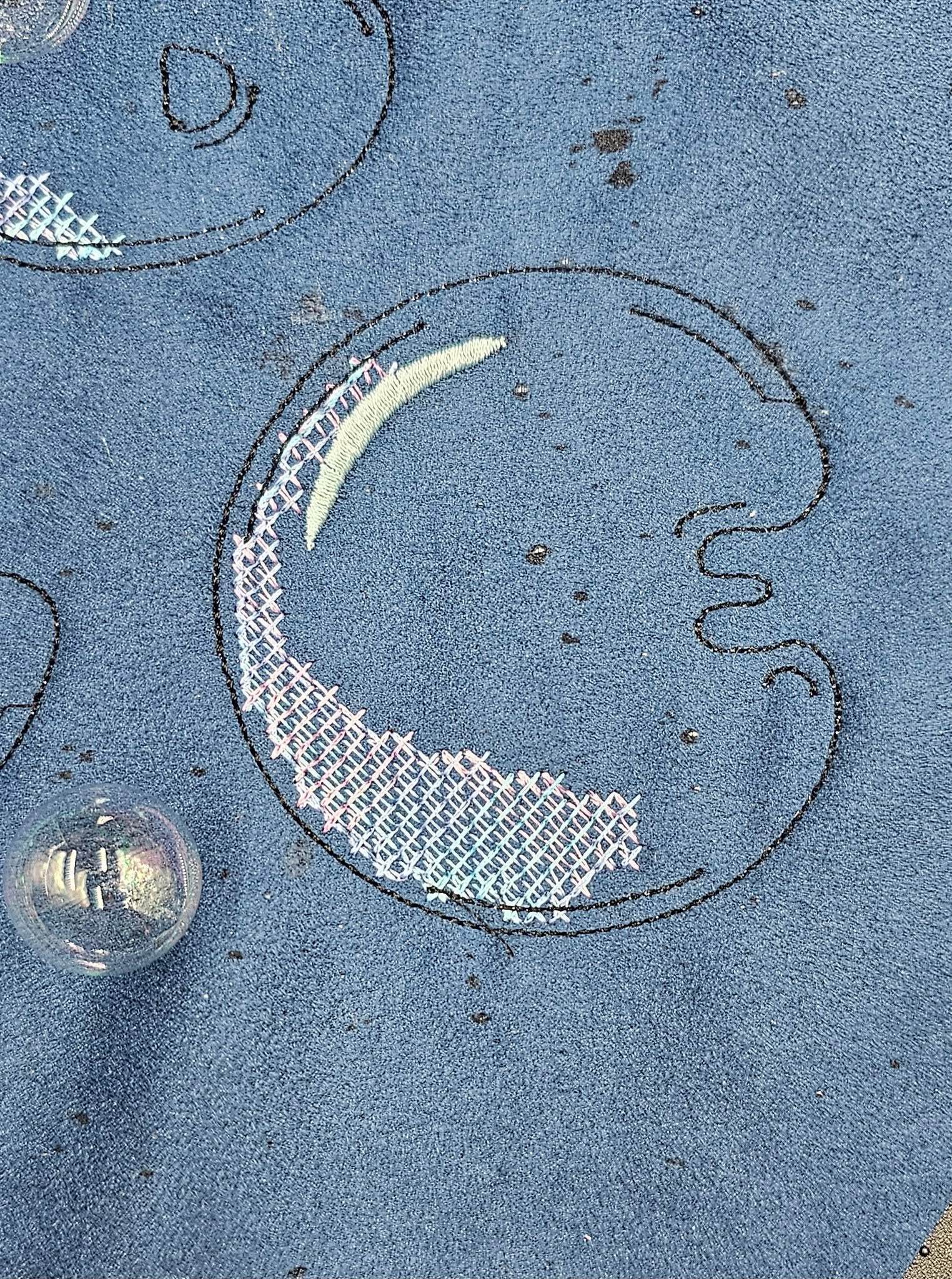 Stickdatei - BUBBLE Alphabet A-Z - Sewando