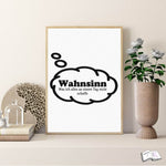 Plotterdatei Wahnsinn Plotten, Sublimation, Drucken, Digistamp, - Sewando