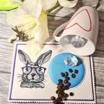 Hase Stickdatei – der stylische Schlappohr-Charmeur mit Brille für deine Stickmaschine - Sewando