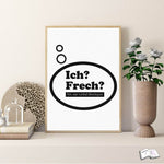 Plotterdatei Ich frech Plotten, Sublimation, Drucken, Digistamp, - Sewando