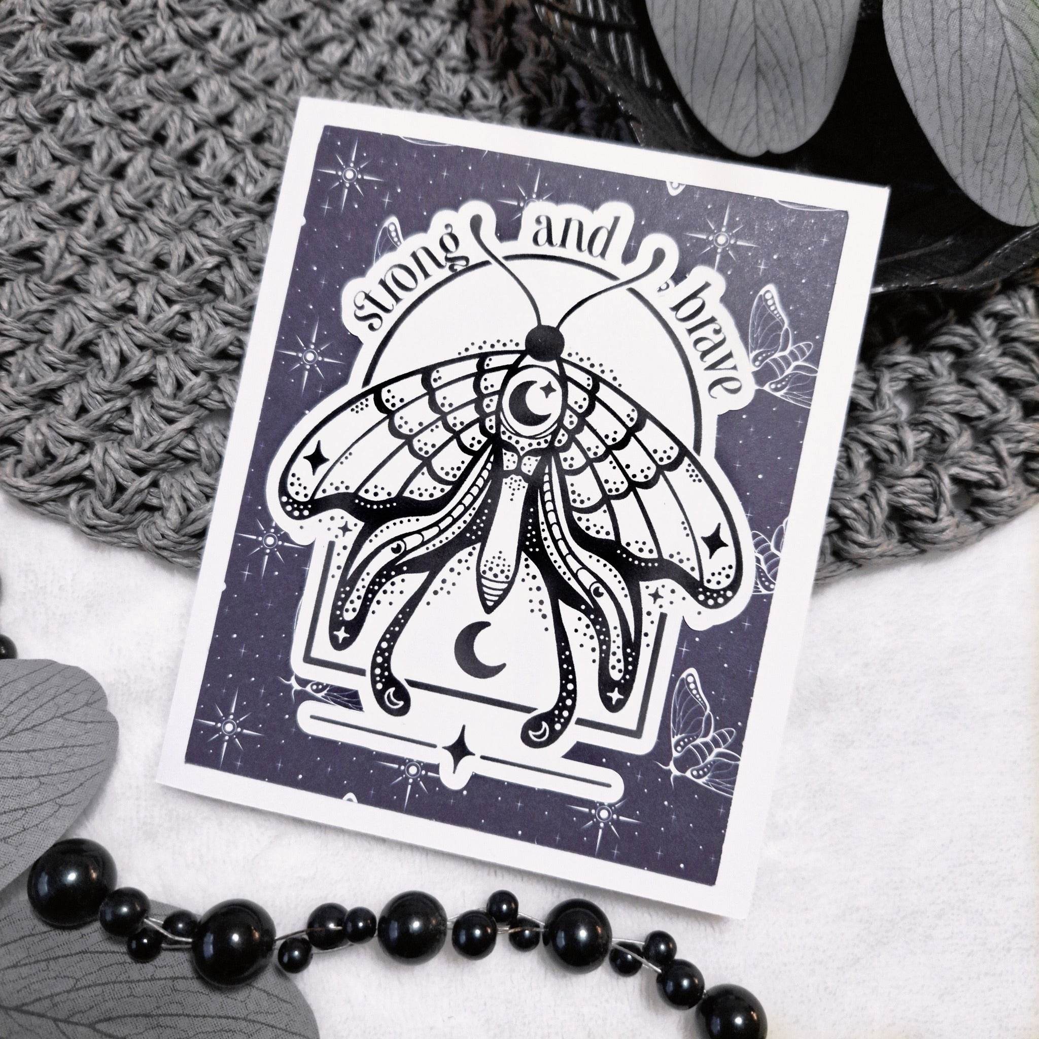 Plotterdatei Mystical Moth - Sewando
