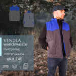 VENDLA.wendeweste | Herren | 44-64 | Schnitt : - Sewando
