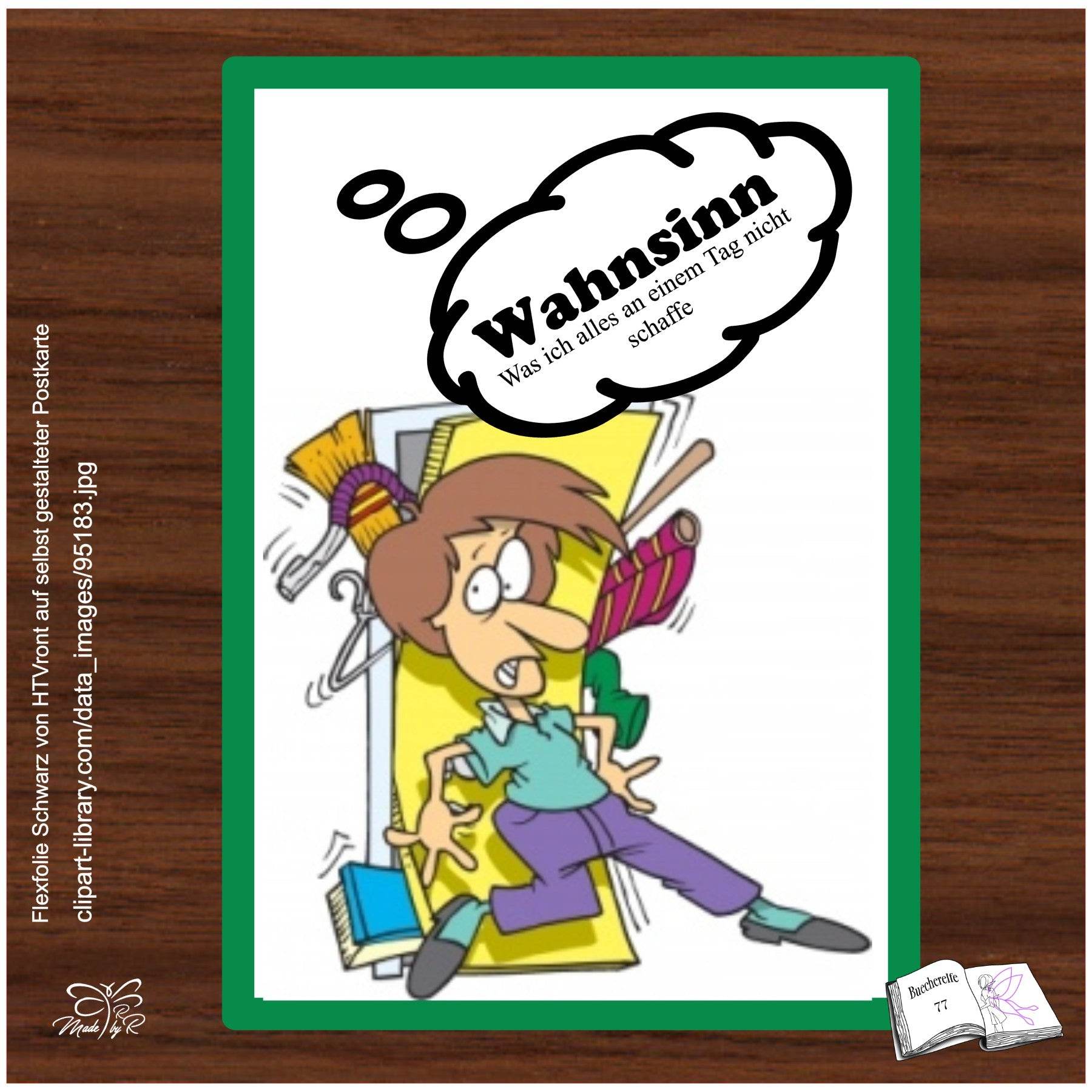 Plotterdatei Wahnsinn Plotten, Sublimation, Drucken, Digistamp, - Sewando